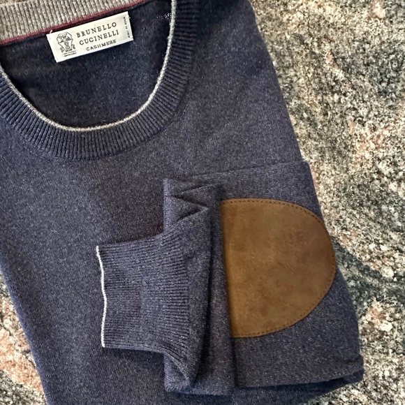 WINTER SALE!!! Brunello Cucinelli Cashmere Jumper / Mens SZ 52 / US 42 - Picture 5 of 11